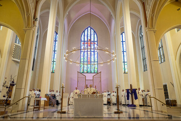 Sanctuary of the Cathedral of St. Mary and St. Ann.Pic: Brian Lougheed