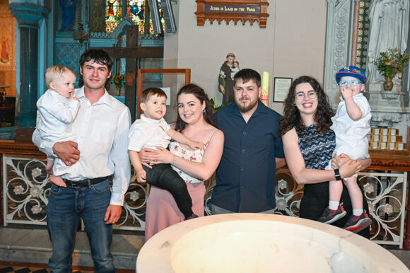 Baptism of baby Daniel David Moloney, Shannonvale, at Clonakilty Parish Church Baptism of baby Daniel David Moloney, Shannonvale, at Clonakilty Parish Church