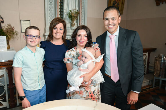 Baptism of baby Seona Jean Antezzo at Clonakilty Parish Church Baptism of baby Seona Jean Antezzo at Clonakilty Parish Church
