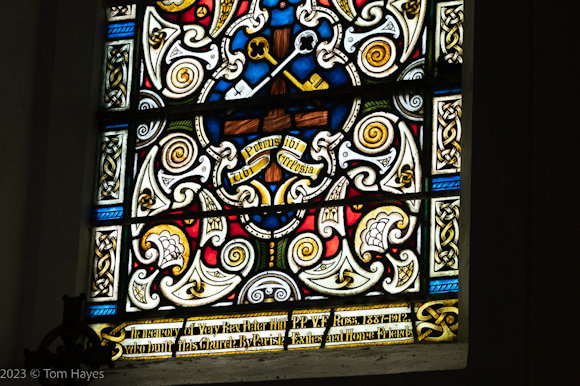 Close up of Hill window - St. Peter's Church, Carraigfada Close up of Hill window - St. Peter's Church, Carraigfada